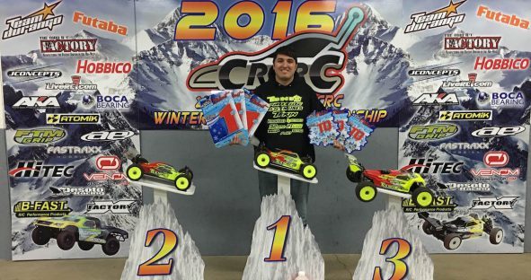 Tekno RC’s Joe Bornhorst Sweeps CRCRC 1/8th Scale Winter Midwest Champs!