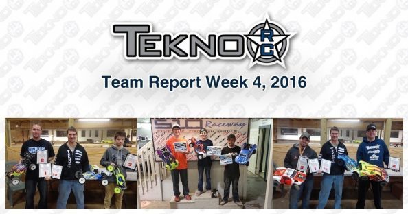 Tekno RC Team Report Week 4 2016