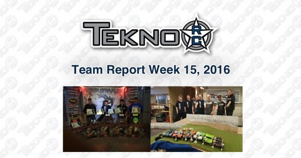 Tekno RC Team Report Week 15 2016