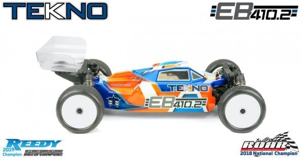 New EB410.2 1/10th 4WD Competition Electric Buggy Kit From Tekno RC!