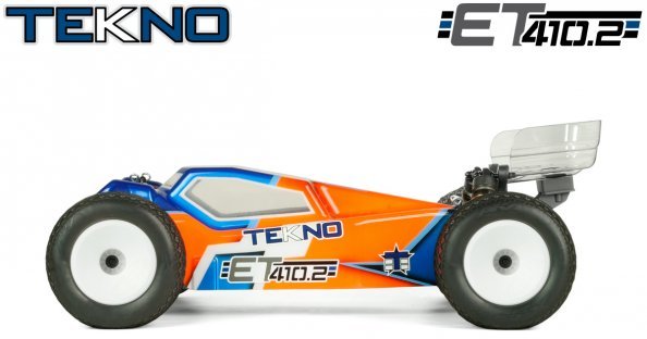 New ET410.2 1/10th 4WD Competition Electric Truggy Kit From Tekno RC!