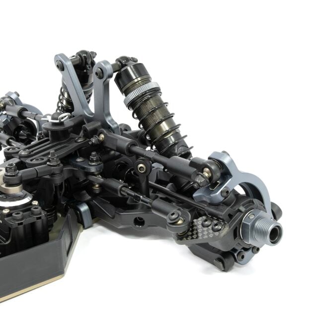 Close-up of front passenger side of a vehicle